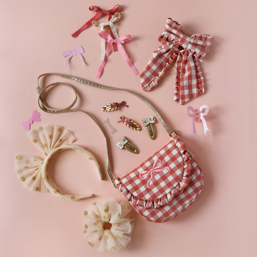 Rockahula – Hair Clips – Scalloped Bow Tie (3 Pack) - Mabel & Fox