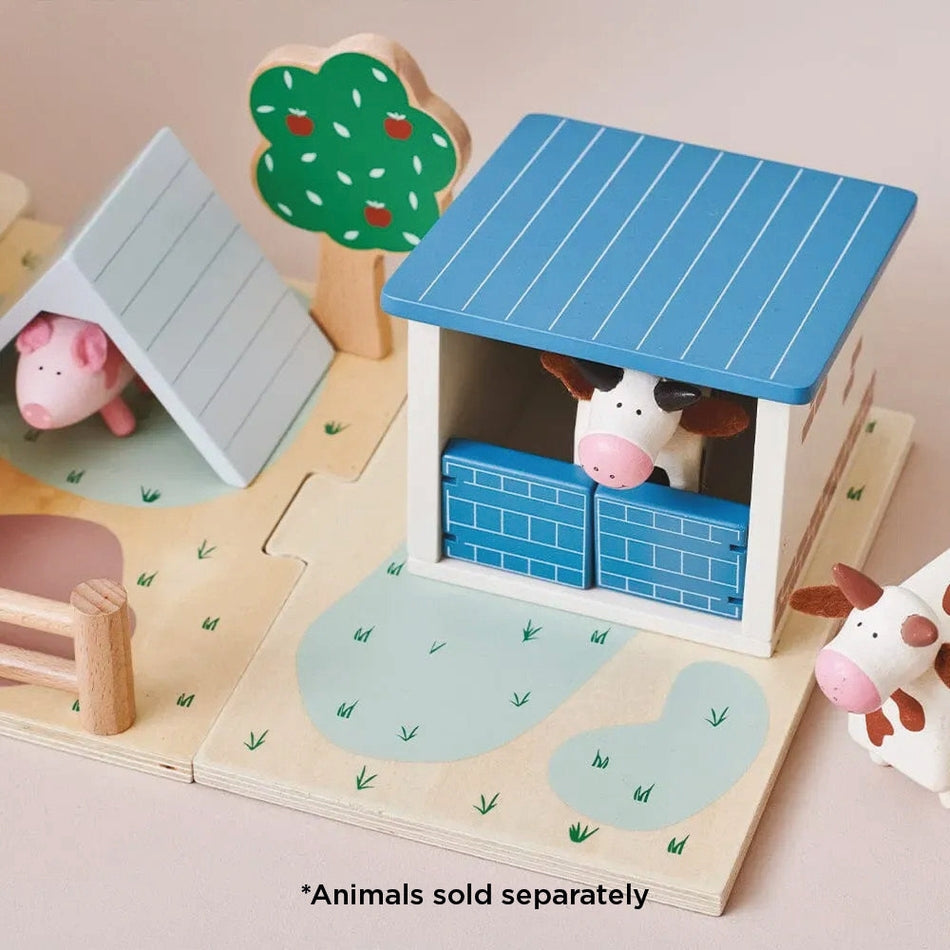 Great Little Trading Co. – Play & Store Wooden Toy Farm