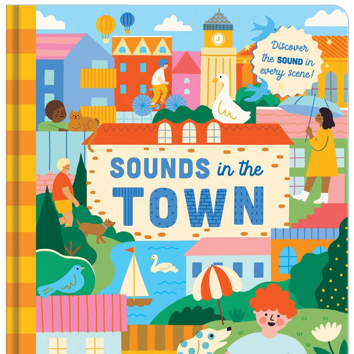 Sounds in the Town – Lift-the-Flap Sound Book – Busy Town - Mabel & Fox