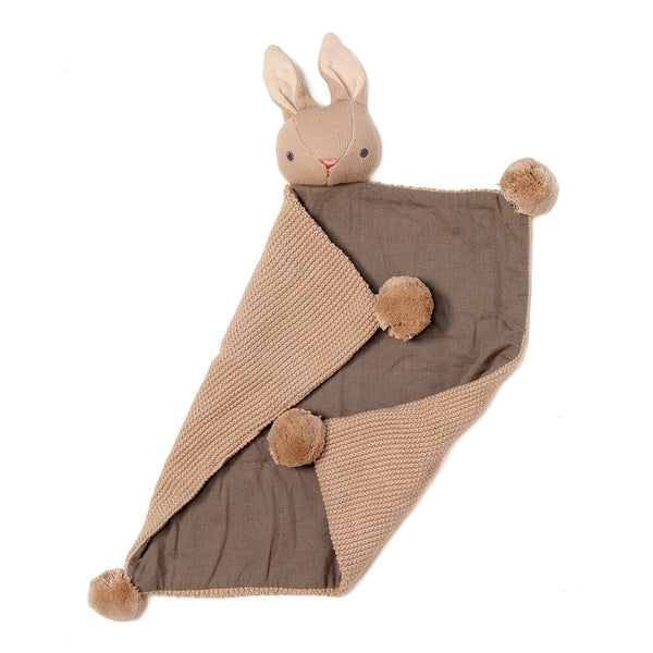 ThreadBear Designs - Bunny Comforter - Taupe