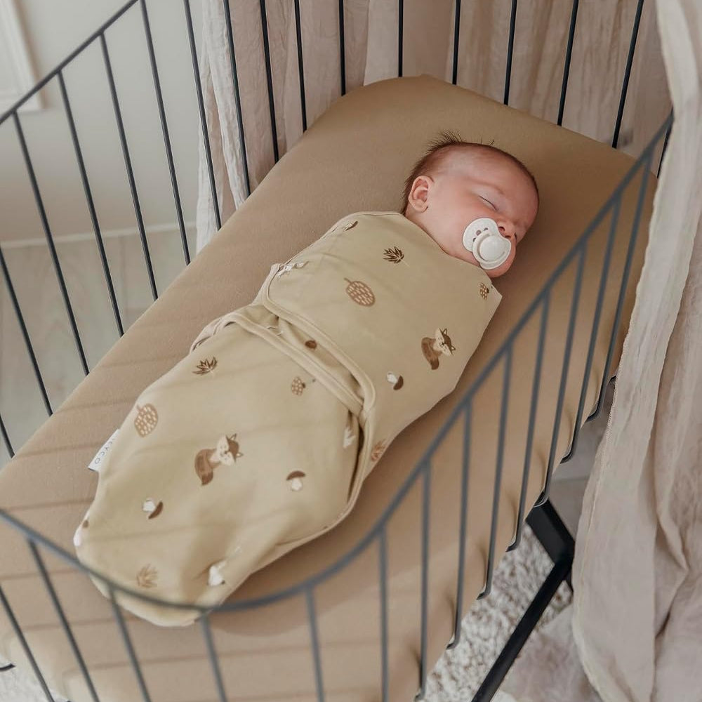 Meyco - Swaddle Wrap - Forest Animals (0-3m) (2 Pack) - Mabel & Fox