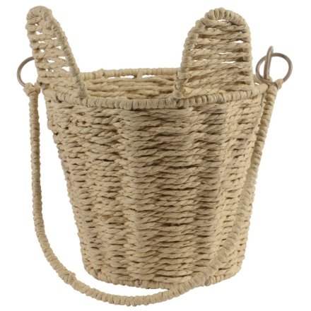 Gainsborough Giftware – Storage Basket – Paperrope Bunny Ears - Mabel & Fox
