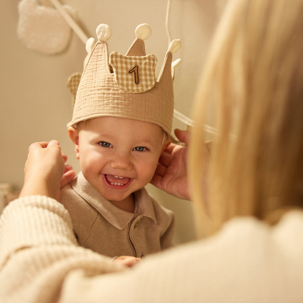 Jollein - Birthday Crown - Teddy Bear - Mabel & Fox