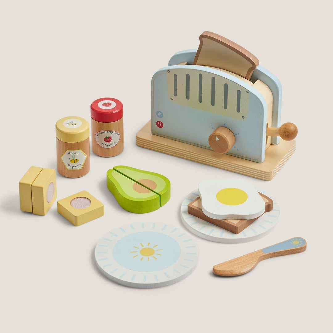 Great Little Trading Company - Wooden Toy Breakfast Set