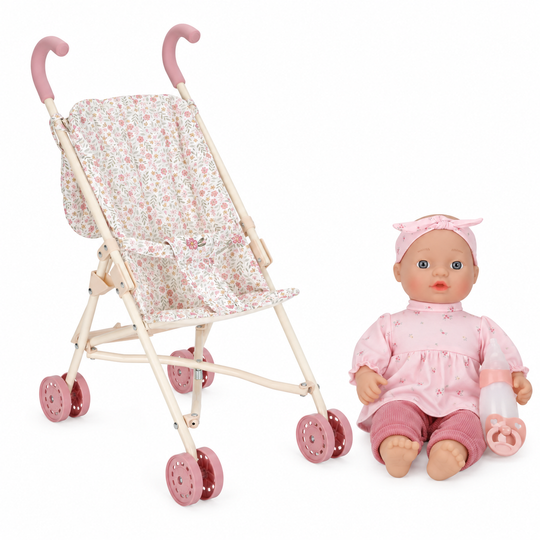 Little Dutch - Lily Doll & Stroller Bundle