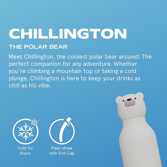 Asobu - Bestie Water Bottle - Chillington Polar Bear