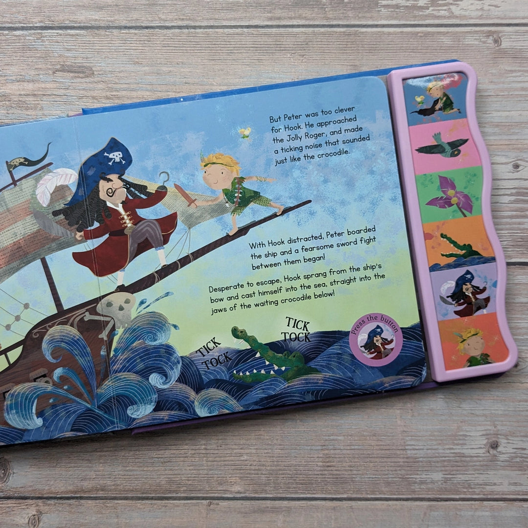 6 Button Sound Book - Peter Pan Fairy Tale - Mabel & Fox