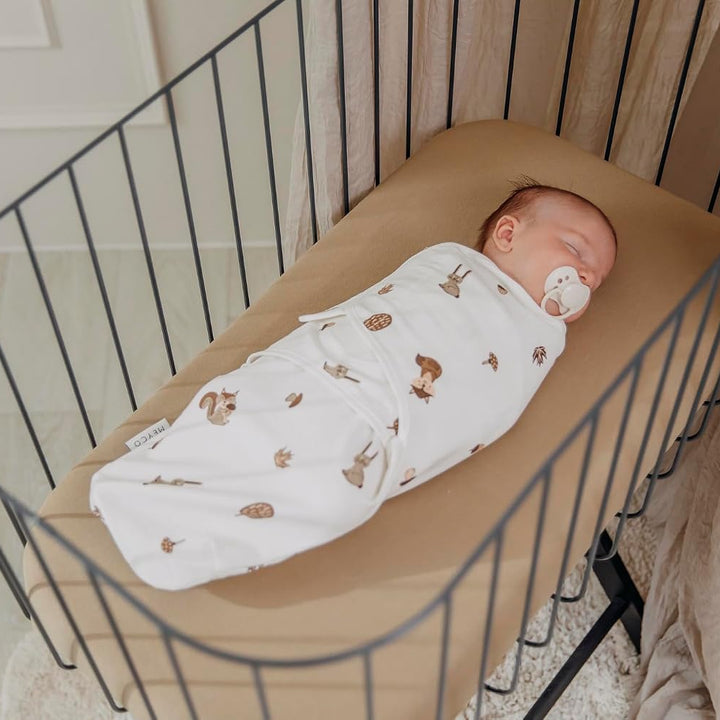 Meyco - Swaddle Wrap - Forest Animals (0-3m) (2 Pack)