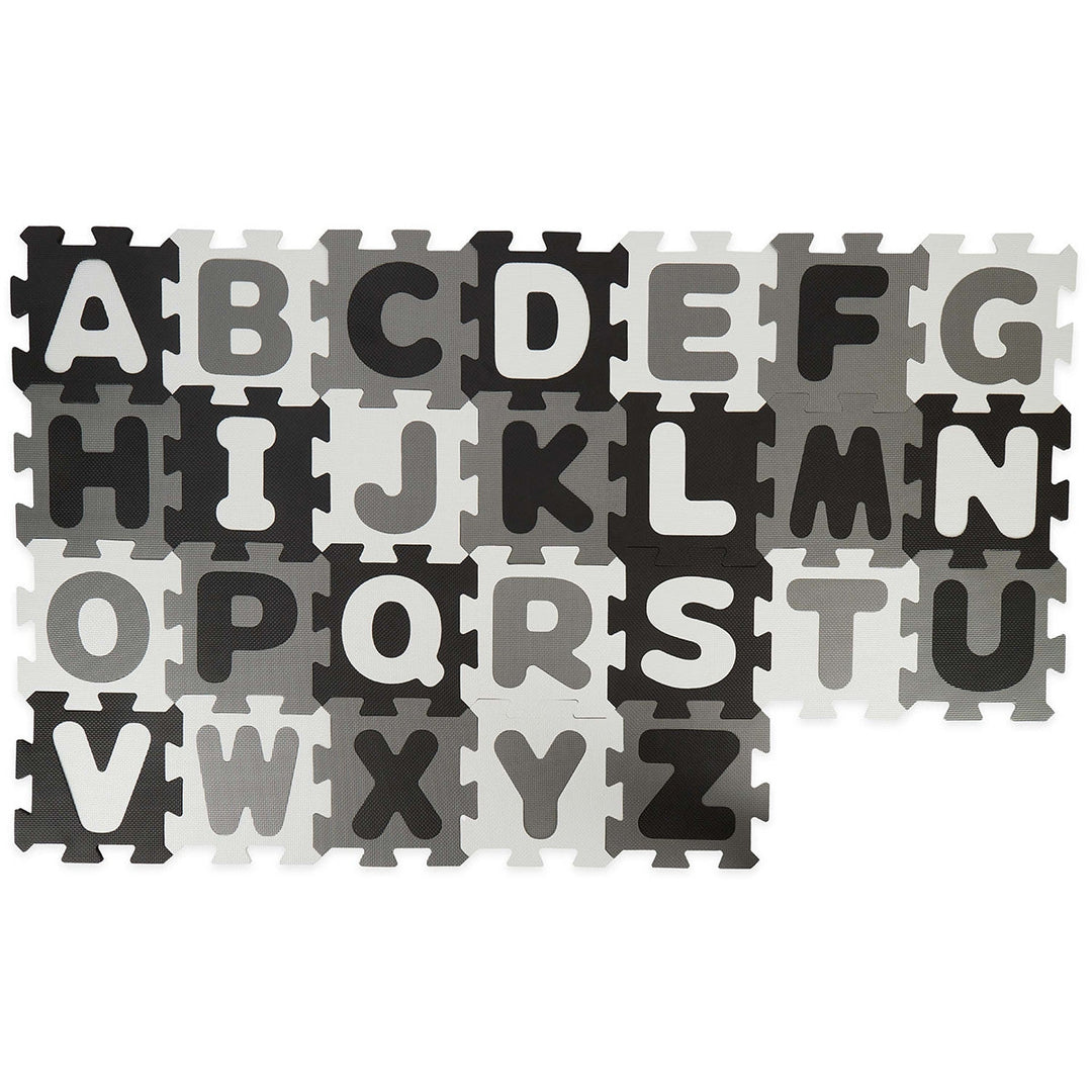 Bieco Spielwaren - Letter Puzzle Mats - Black & White