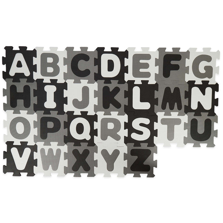 Bieco Spielwaren - Letter Puzzle Mats - Black & White