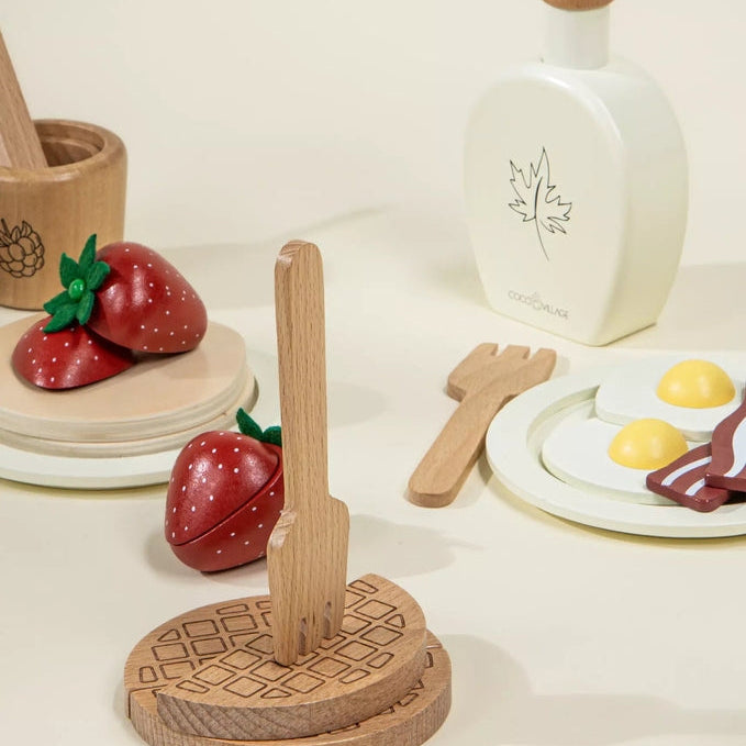 Coco Village - Wooden Brunch Set