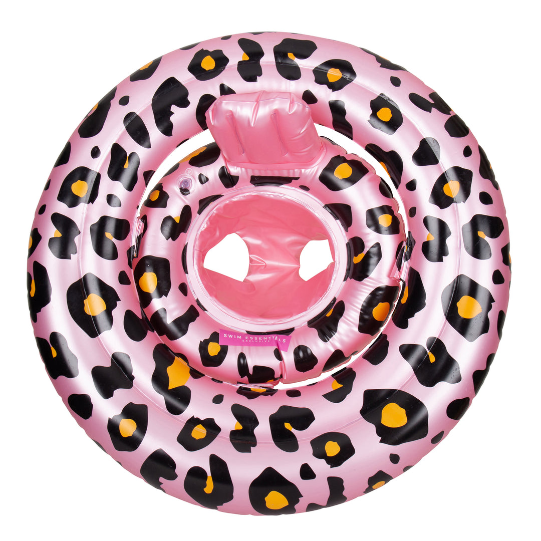 Swim Essentials - Baby Float - Rose Gold Leopard