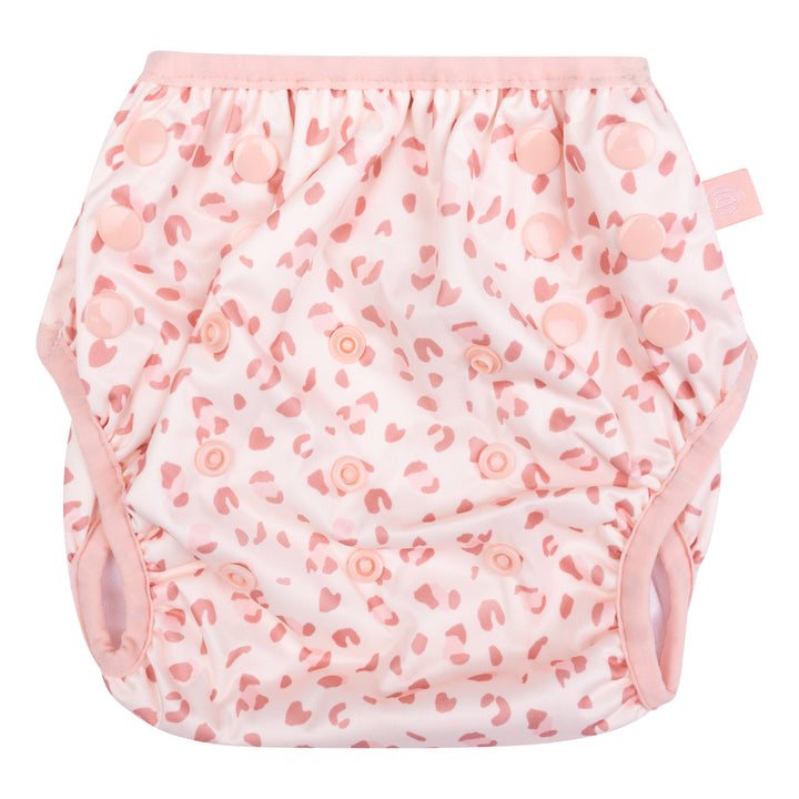 Swim Essentials - Swim Diaper - Pink Leopard Print