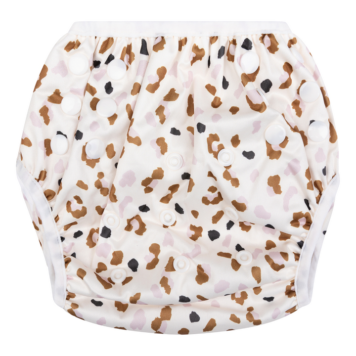 Swim Essentials - Swim Diaper - Leopard Print