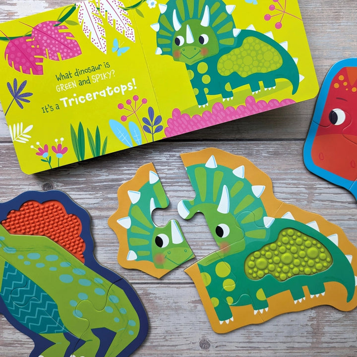 Jigsaw Puzzles - Touch and Feel - Dinosaur