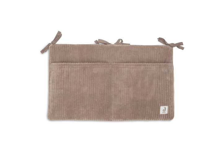 Jollein - Playpen Storage Bag Organiser - Cloudy Rib - Milky Coffee - Mabel & Fox