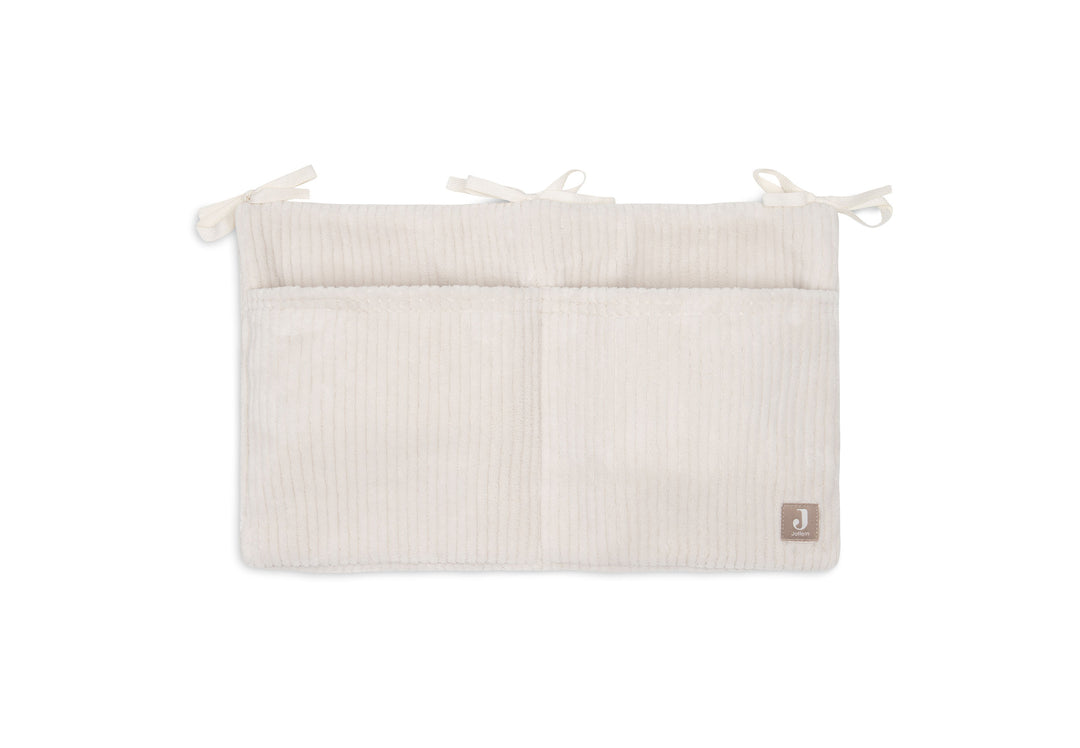 Jollein - Playpen Storage Bag Organiser - Cloudy Rib - Oatmeal - Mabel & Fox