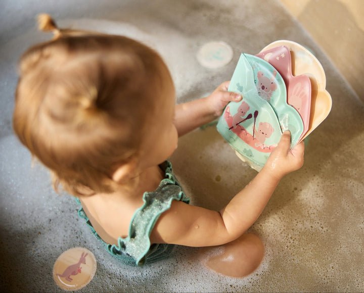 Jollein – Bath Book – Kangaroots - Mabel & Fox