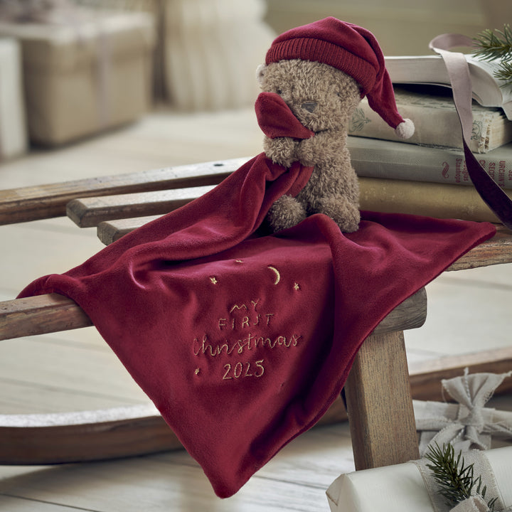 Mamas & Papas - My First Christmas Teddy Bear Comforter