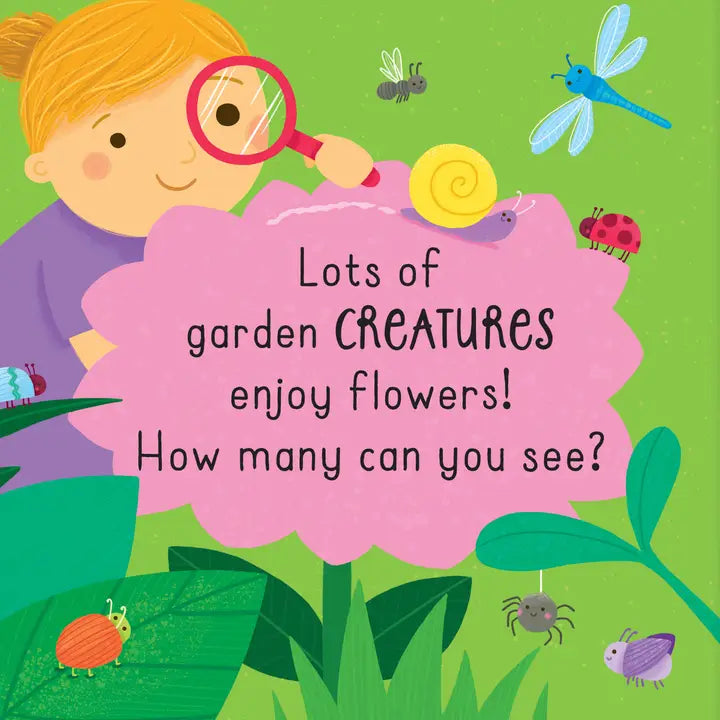 Let's Garden! – A Sunny Slider Book – Interactive Children's Board Book - Mabel & Fox