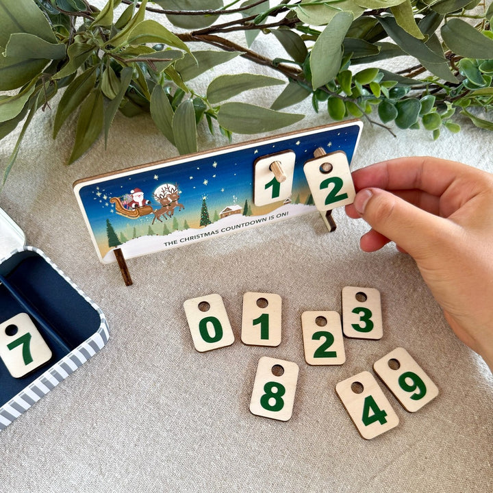 Cotton Twist - Christmas Countdown Calendar Chart