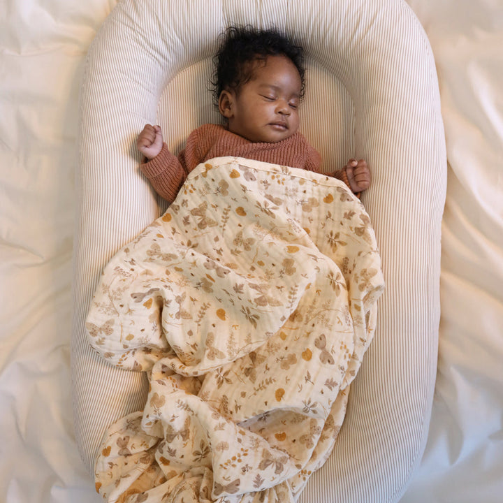 Cam Cam Copenhagen - Baby Nest - OCS - Classic Stripes Camel