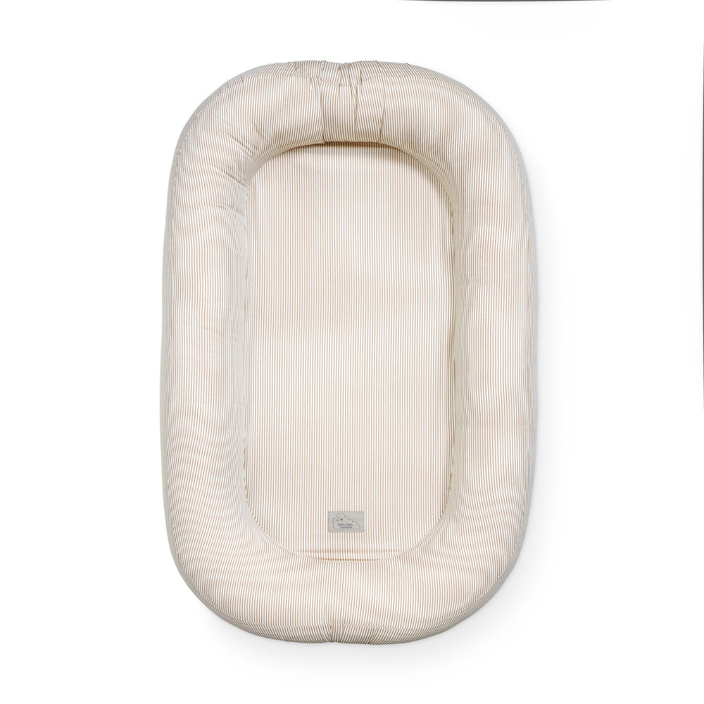Cam Cam Copenhagen - Baby Nest - OCS - Classic Stripes Camel