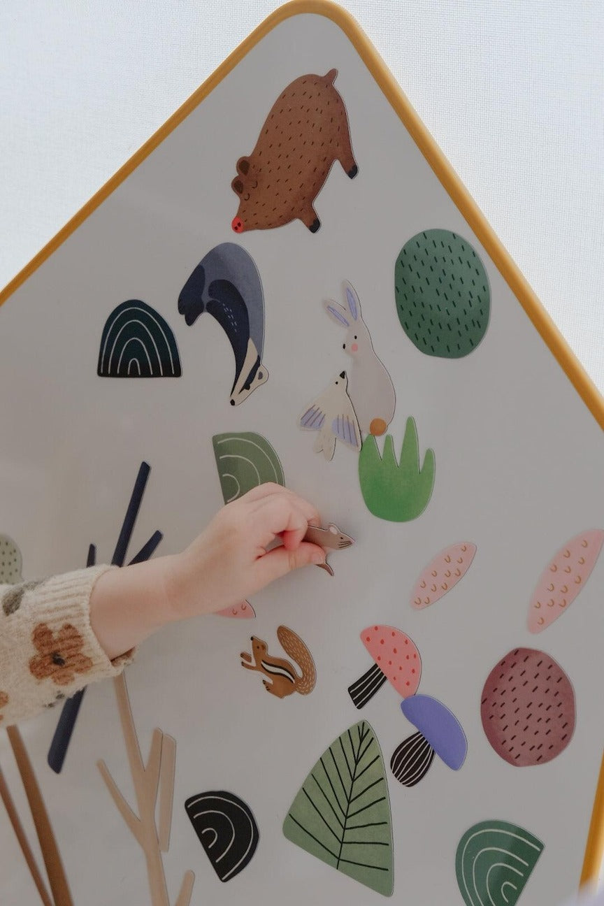 Ma Cabane À Rêves - Magnetic Game - Forest Animals
