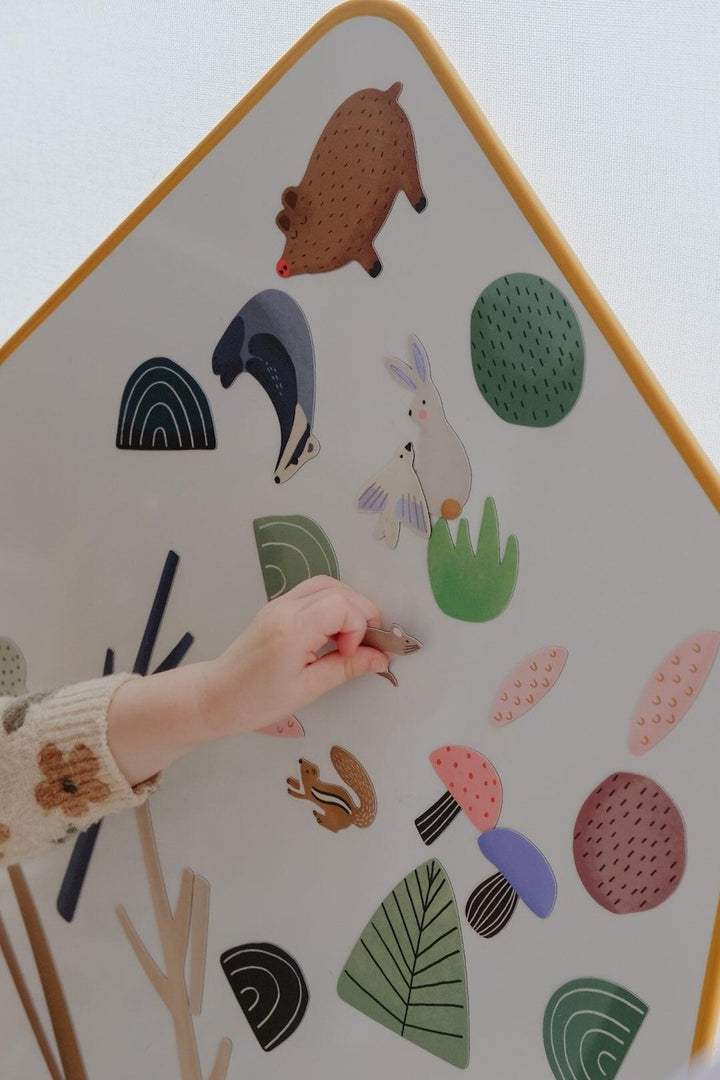 Ma Cabane À Rêves - Magnetic Game - Forest Animals