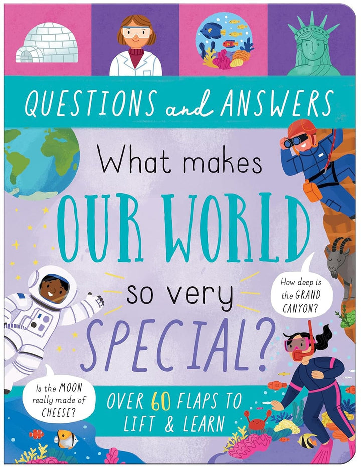 Question and Answer Flap Book - Our World
