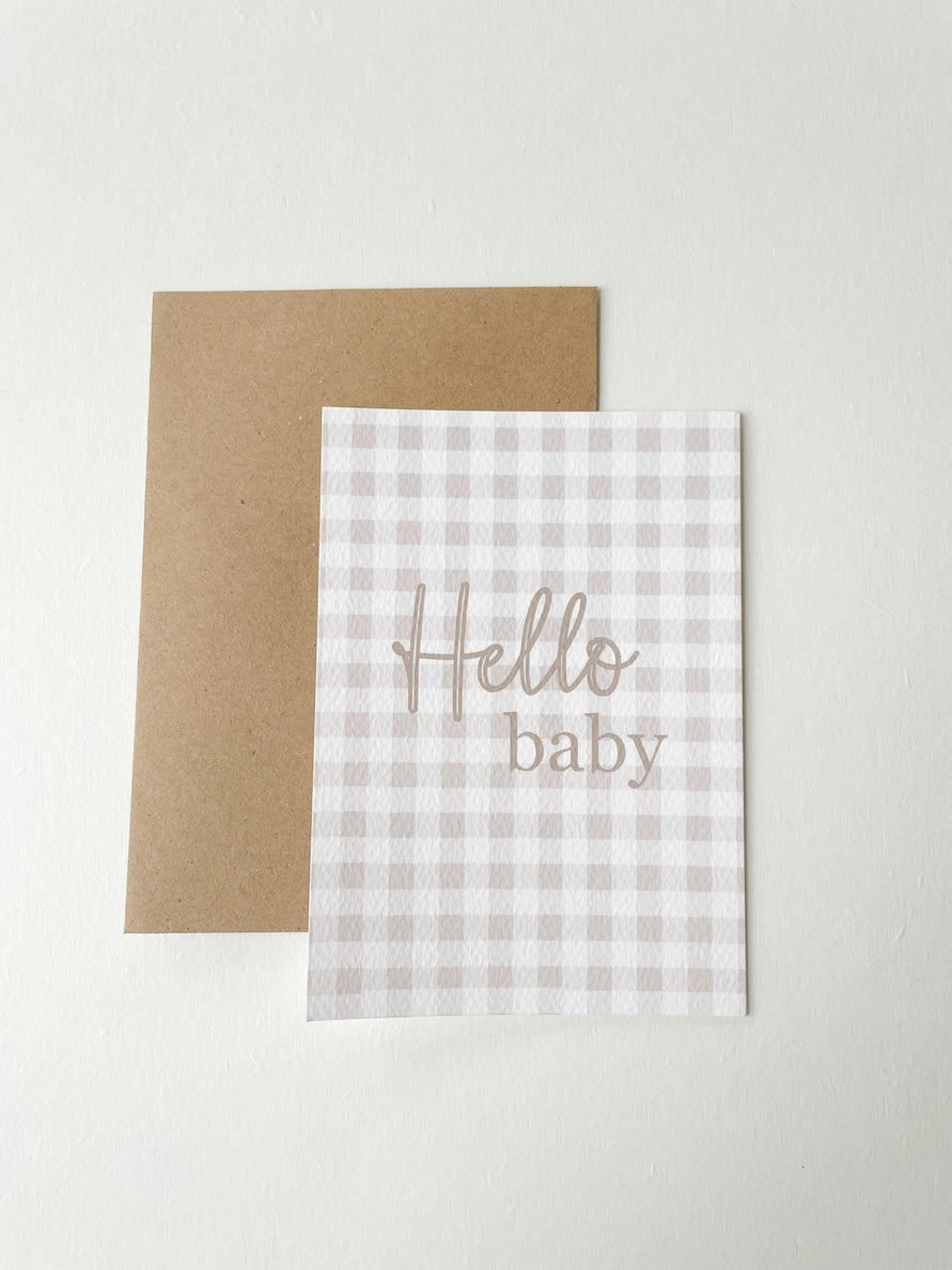 Bee Boheme - Greeting Card - Hello Baby