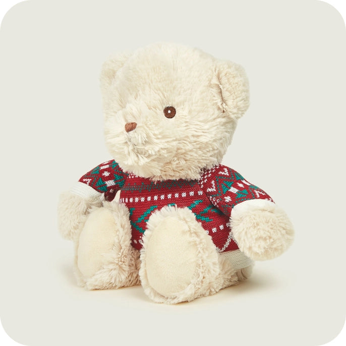 Warmies - Christmas Jumper Bear - Mabel & Fox