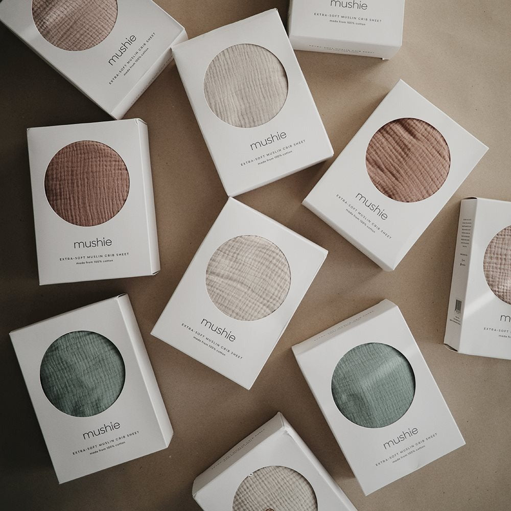 Mushie - Crib Sheet - Tradewinds