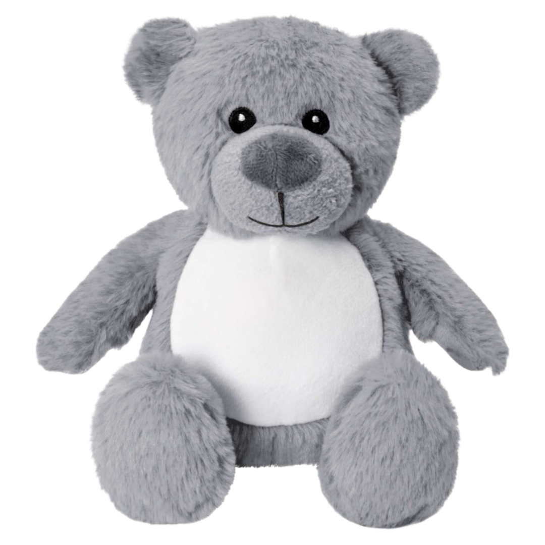 Mabel & Fox - Personalised Little Tummibear - Grey Bear