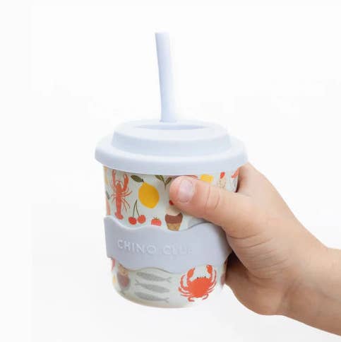 Chino Club – Chino Cup 8oz (Straw Included) – Amalfi - Mabel & Fox
