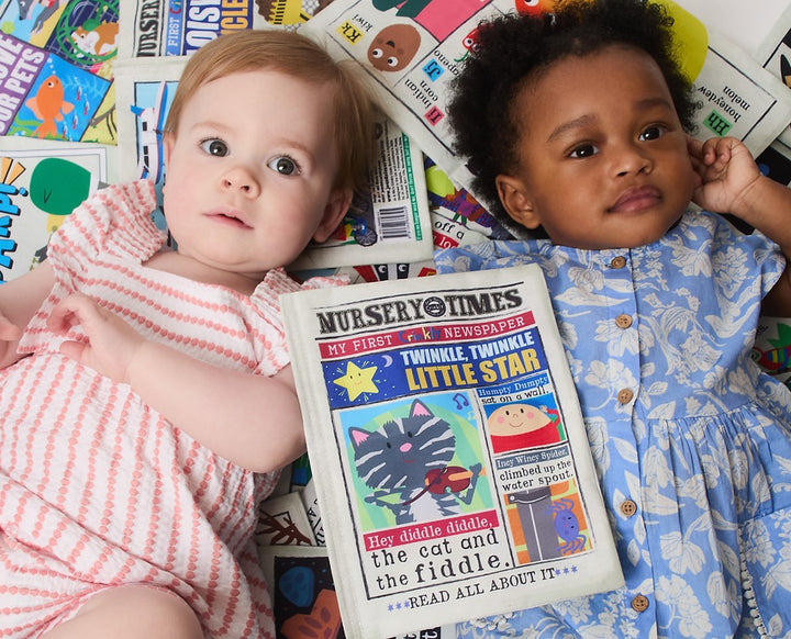 Jo & Nic's Crinkly Cloth Books - Nursery Rhymes