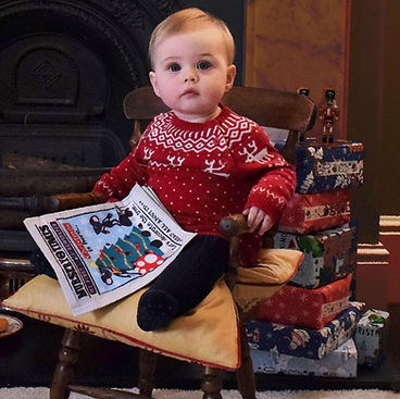 Jo & Nic's Crinkly Cloth Books - My First Christmas