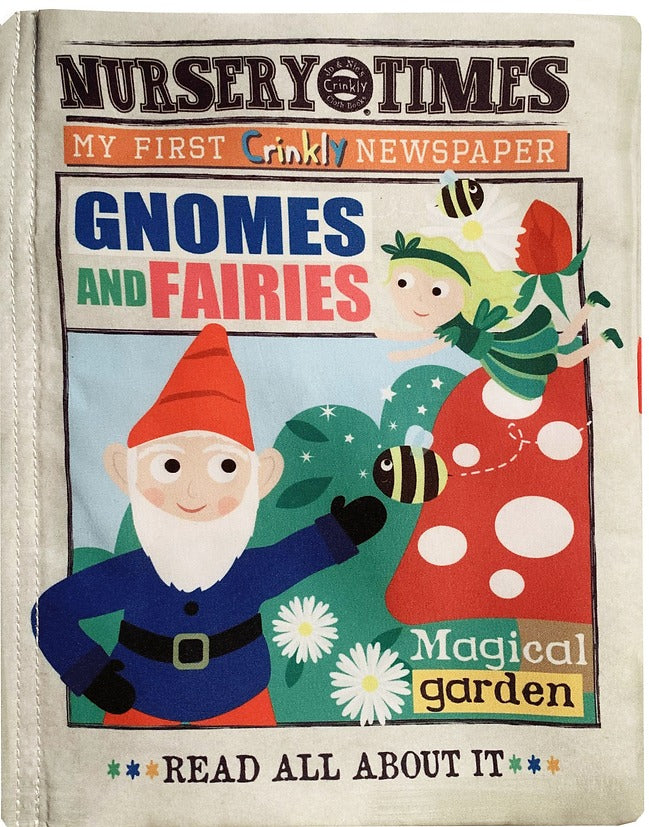 Jo & Nic's Crinkly Cloth Books - Gnomes & Fairies