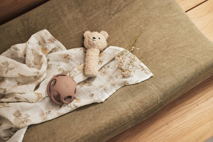 Jollein - Swaddle Muslin 115 x 115cm - Dreamy Mouse - Mabel & Fox