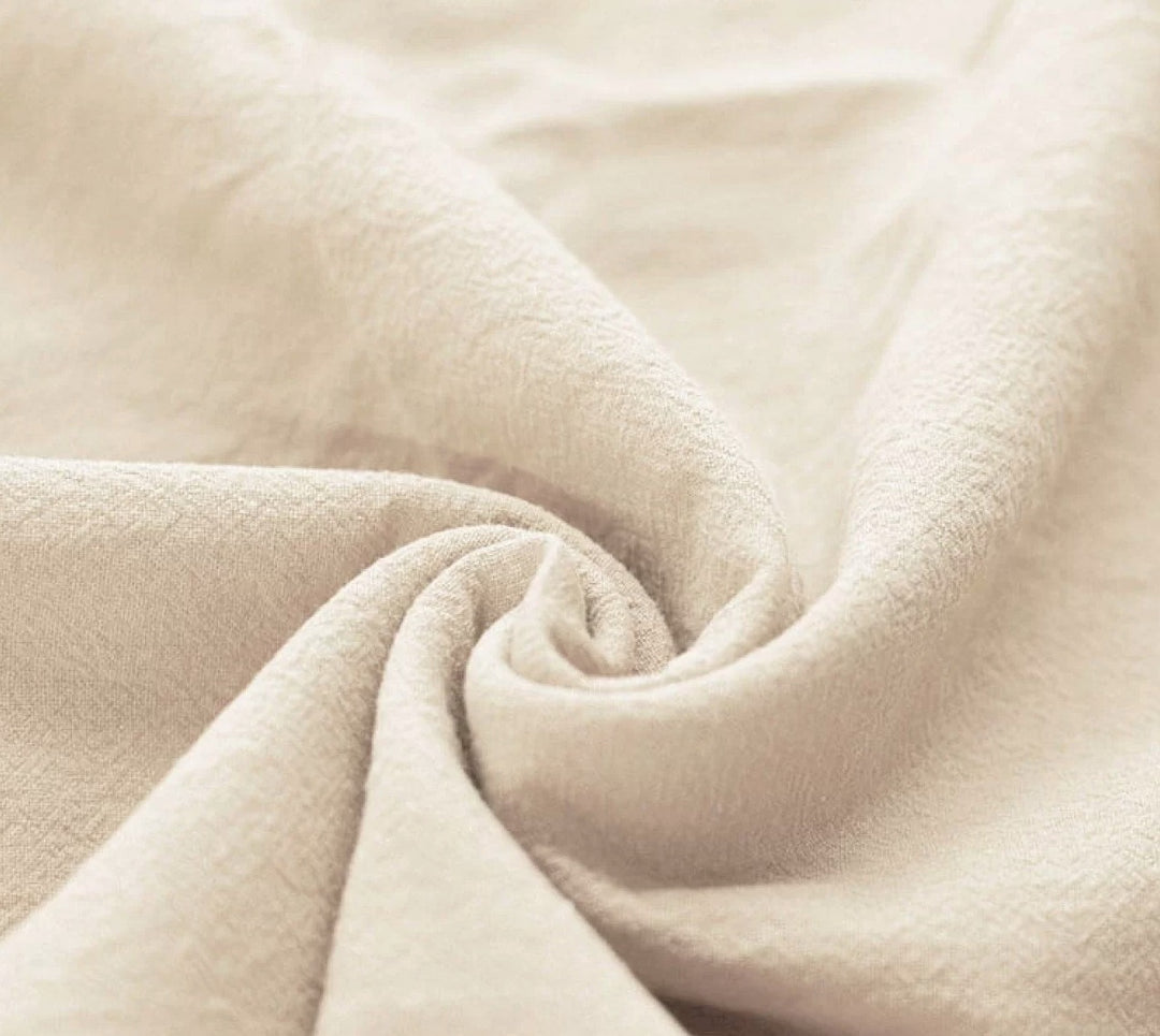 Babyly - Baby Nest - Wash Cotton - Light Beige