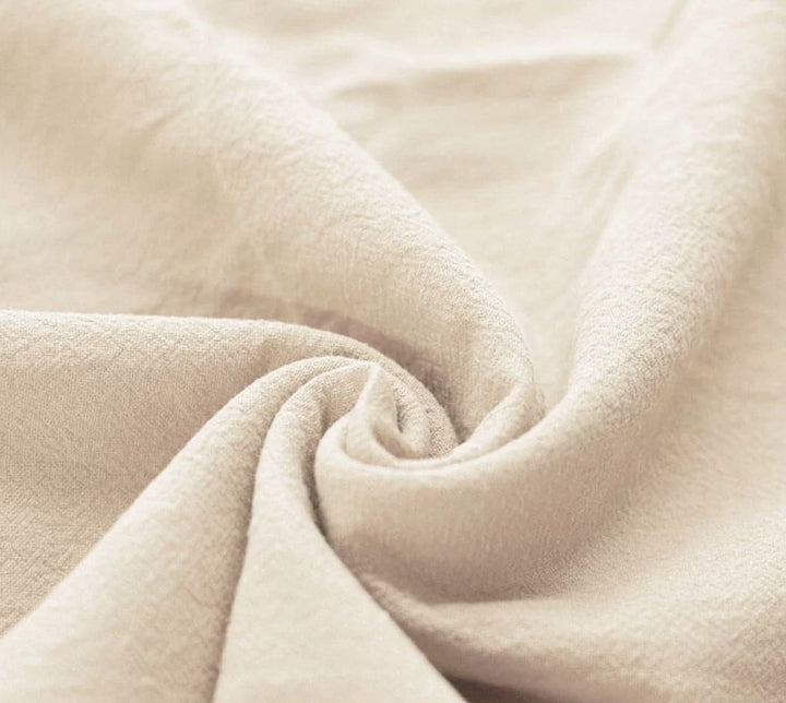 Babyly - Baby Nest - Wash Cotton - Light Beige