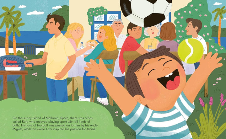 Little People, BIG DREAMS Books - Rafa Nadal - Mabel & Fox