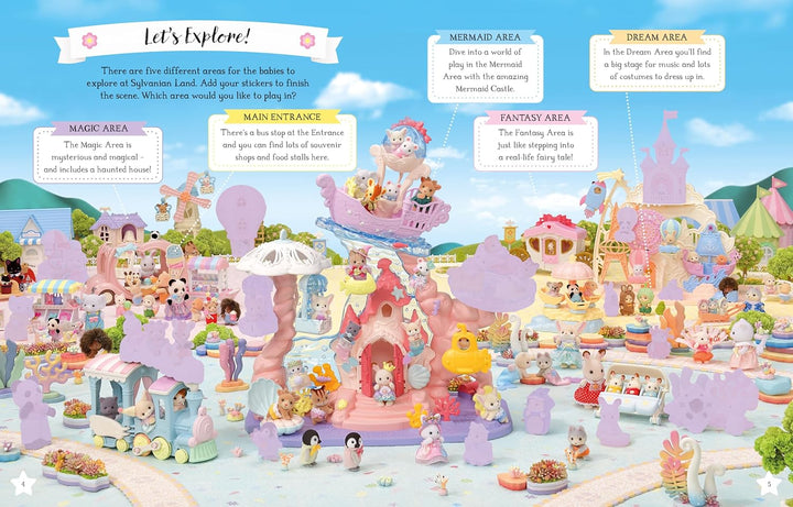 Sylvanian Families: A Day In Sylvanian Land Sticker Book
