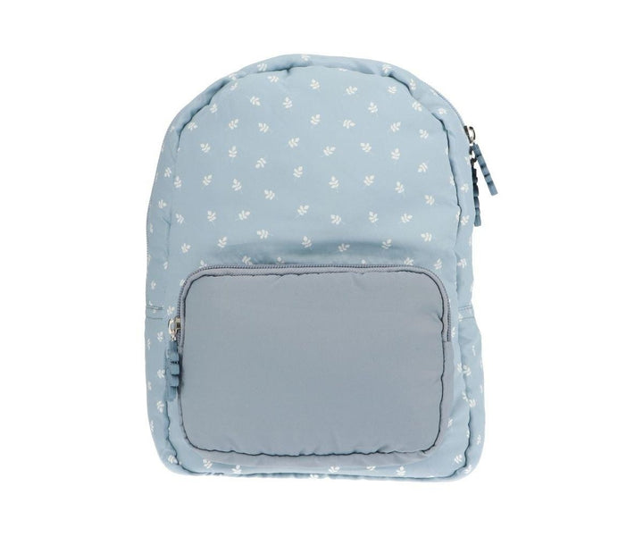 Tutete - Children's Padded Backpack - Leaves Blue