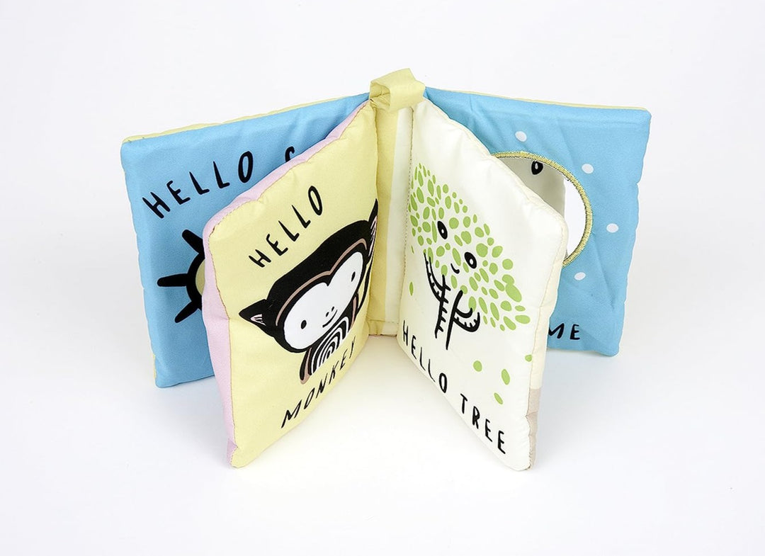 Wee Gallery - Soft Cloth Book - Hello You