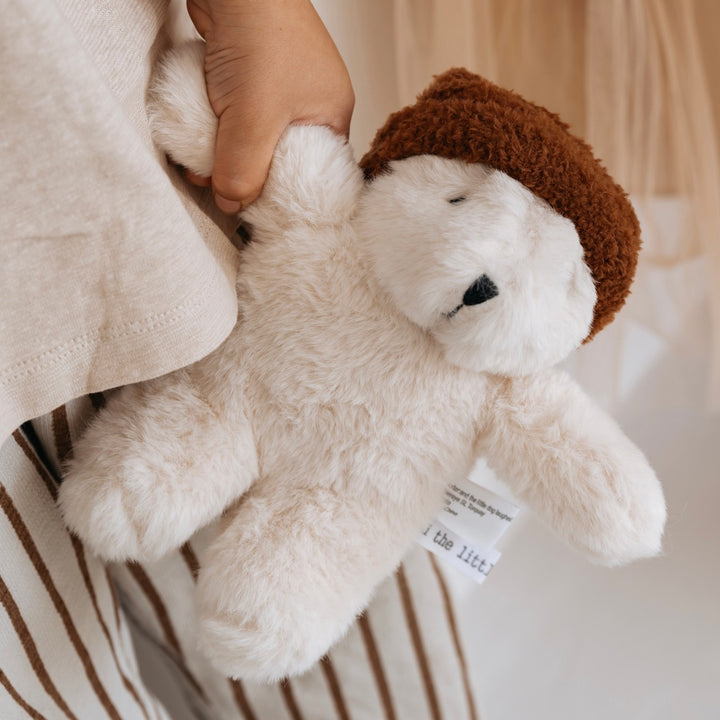 And The Little Dog Laughed - Soft Toy - Frankie Bear - Cream