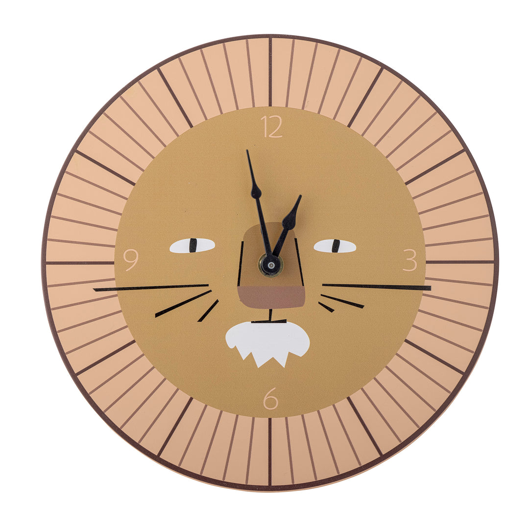 Bloomingville Mini - Harrison Wall Clock - Brown - Mabel & Fox