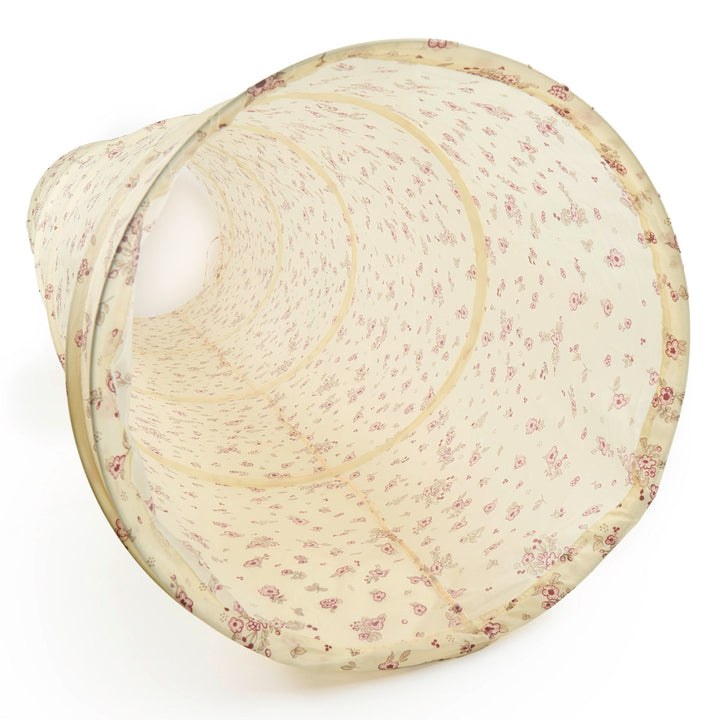 Bieco Spielwaren - Pop Up Play Tunnel - Vintage Flowers
