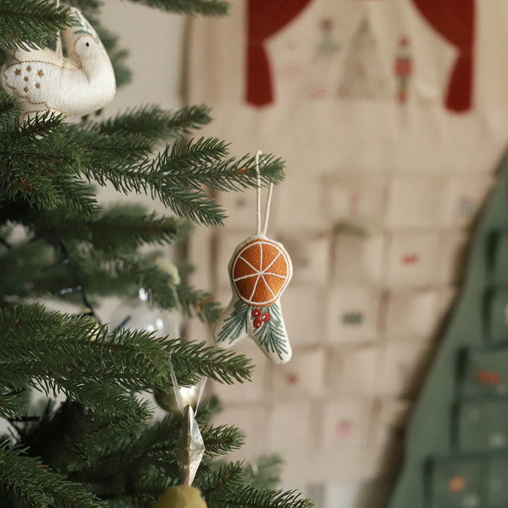 Avery Row - Christmas Tree Decorations  - Peace & Joy (3 Pack)