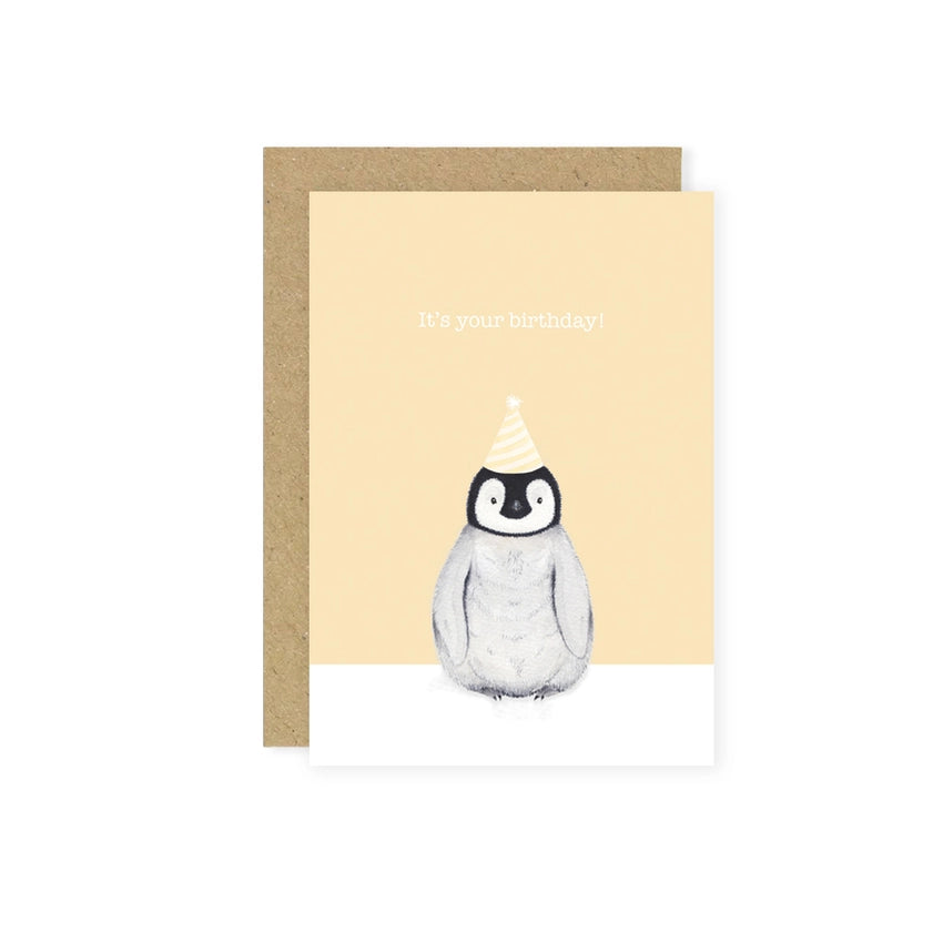 Little Roglets - Birthday Card - Penguin